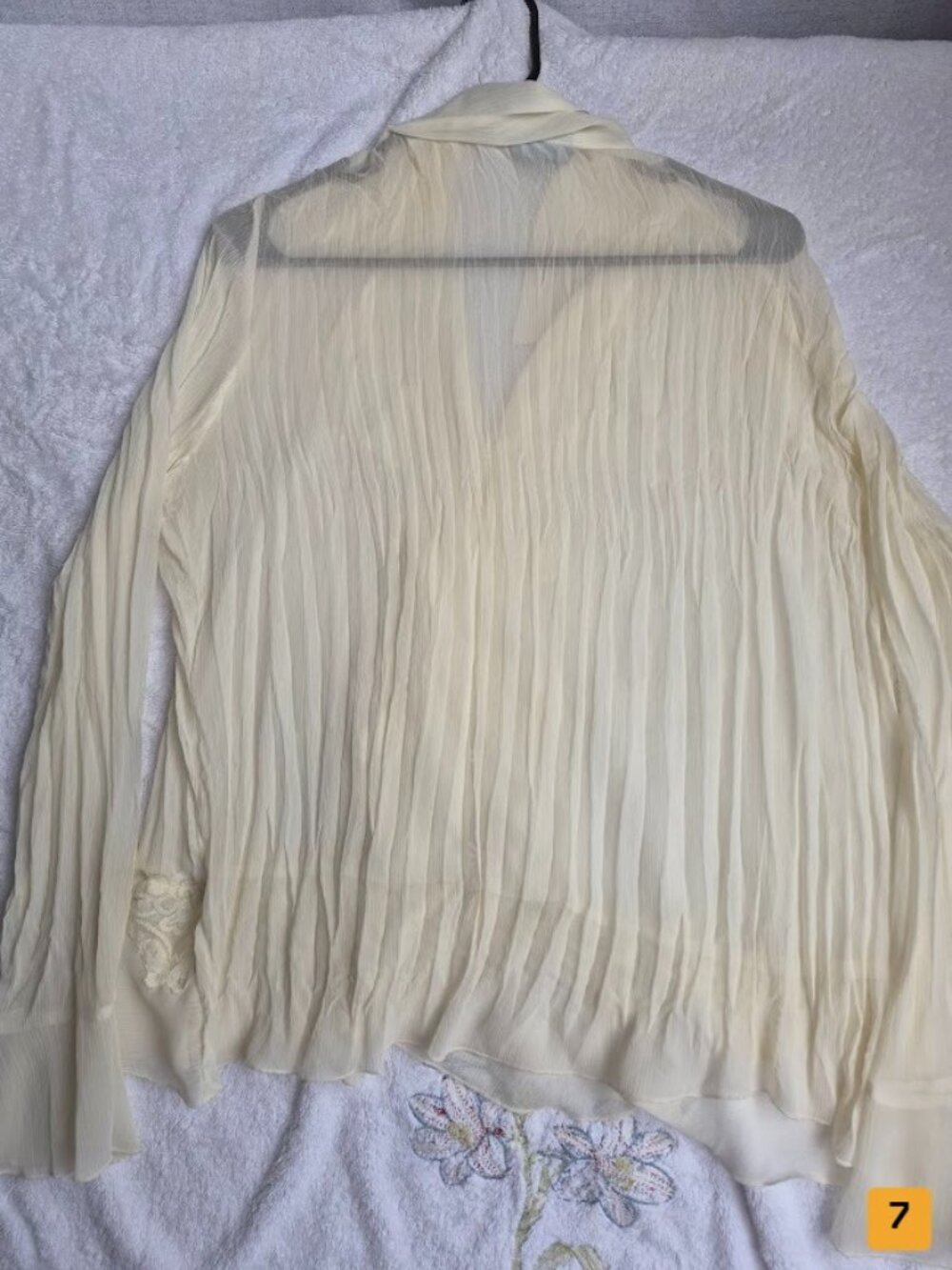 Pinko Ruffled Blouse cream - Picture 7 of 7